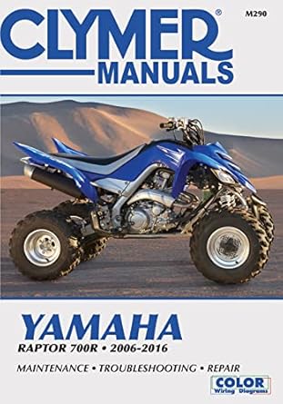 yamaha raptor 700r 2006 2016 1st edition haynes publishing 1620922738, 978-1620922736