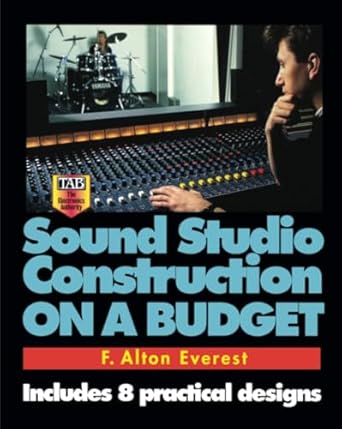 sound studio construction on a budget 1st edition everest 0070213828, 978-0070213821