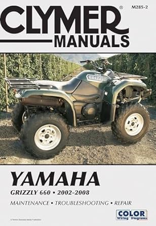 yamaha grizzly 660 2002 2008 1st edition penton staff 1599693054, 978-1599693057