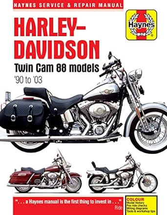 harley davidson twin cam 88 covering softail dyna glide and electra glide/road king and road glide haynes