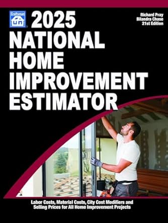 2025 national home improvement estimator 1st edition richard pray ,bilandra chase 1572184027,
