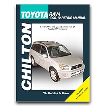 chiltons toyota rav4 1996 02 repair manual 1st edition bob henderson 1563924706, 978-1563924705
