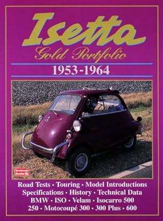 isetta bmw/iso/velam 1953 64 1st edition r m clarke 1855202212, 978-1855202214