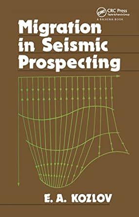 migration in seismic prospecting 1st edition e a kozlov 9061919088, 978-9061919087