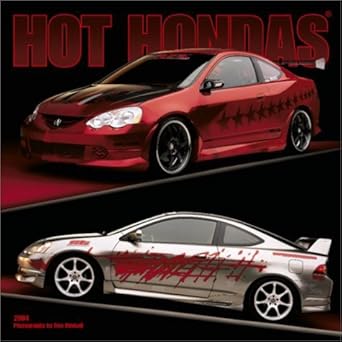 hot hondas 2004 calendar 1st edition  0763167886, 978-0763167882