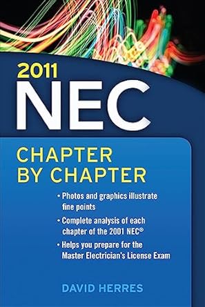 2011 national electrical code chapter by chapter 1st edition david herres 0071774092, 978-0071774093