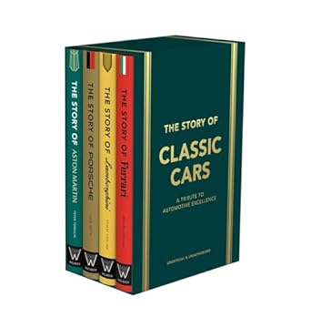 the story of classic cars a tribute to four automotive icons 1st edition welbeck 1035420031, 978-1035420032