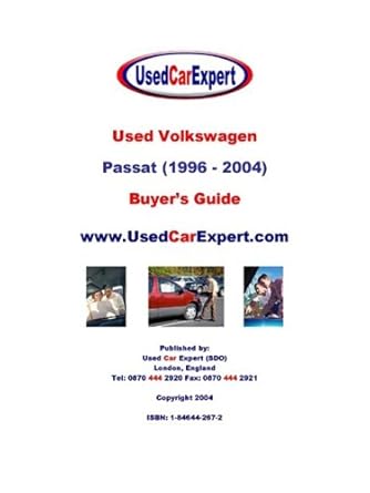 used volkswagen passat buyers guide 1st edition  1846442672, 978-1846442674