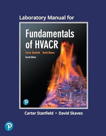 lab manual for fundamentals of hvacr 1st edition carter stanfield ,david skaves 0136840639, 978-0136840633