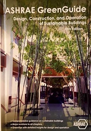 ashrae greenguide design construction and operation of sustainable buildings 1st edition ashrae 1939200806,