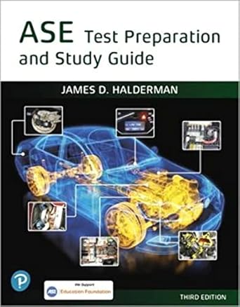 ase test prep and study guide 1st edition james halderman 0135232864, 978-0135232866