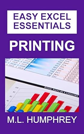 printing 1st edition m l humphrey 1720564418, 978-1720564416