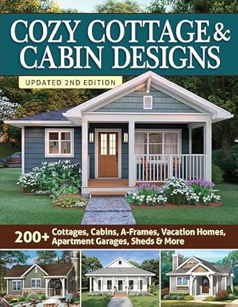 cozy cottage and cabin designs updated 200+ cottages cabins a frames vacation homes apartment garages sheds