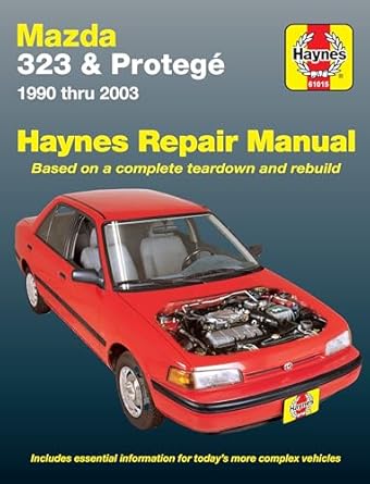 mazda 323 and protege haynes repair manual 1st edition haynes 1563929686, 978-1563929687