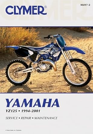 yamaha yz125 1994 2001 1st edition penton staff 0892878398, 978-0892878390