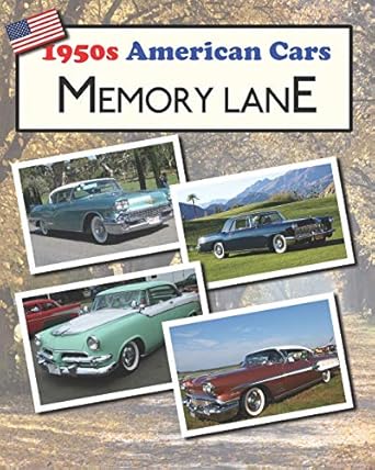 1950s american cars memory lane large print picture book for dementia patients 1st edition hugh morrison