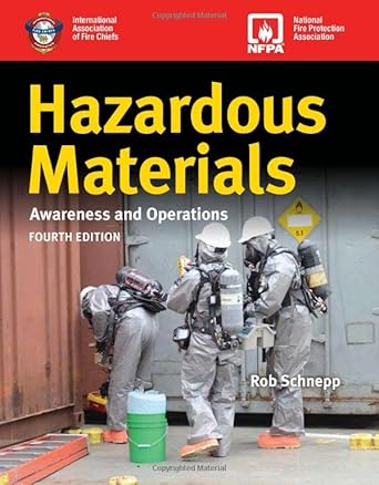 hazardous materials awareness and operations 4e 1st edition international association of fire chiefs