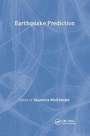 earthquake prediction 1st edition saumitra mukherjee 9067644501, 978-9067644501