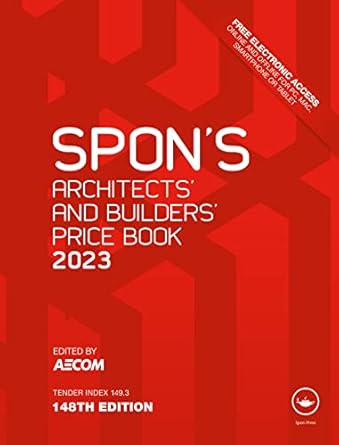 spons architects and builders price book 2023 1st edition aecom 1032331739, 978-1032331737