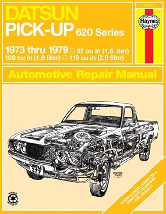 datsun 620 pick up 1973 79 1st edition haynes 0856966436, 978-0856966439