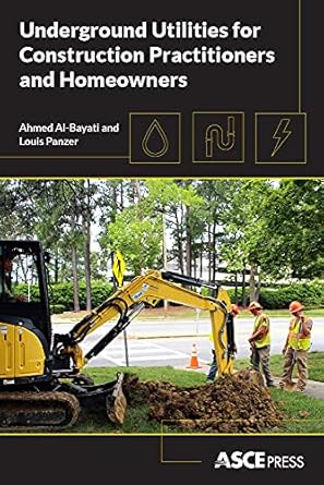 underground utilities for construction practitioners and homeowners 1st edition ahmed al bayati ,louis panzer