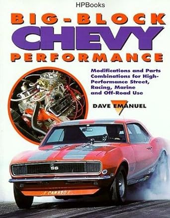 big block chevy performance hp1216 1st edition dave emanuel 1557882169, 978-1557882165