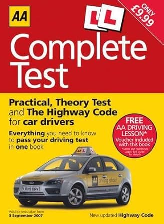 aa complete test 1st edition aa publishing 0749556161, 978-0749556167