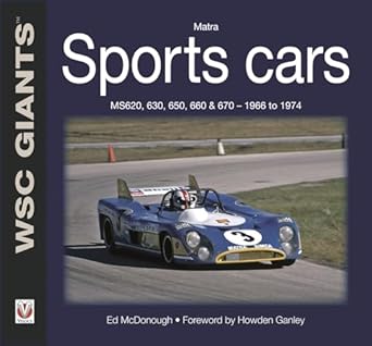 matra sports cars ms620 630 650 660 and 670 1966 to 1974 1st edition ed mcdonough 1845842618, 978-1845842611