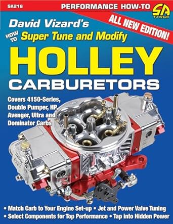 vizards super tune/modify holley carbs 1st edition david vizard 1934709654, 978-1934709658