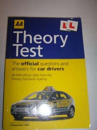 aa theory test 1st edition aa publishing 0749550104, 978-0749550103