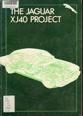 jaguar xj40 project 1st edition  085298619x, 978-0852986196