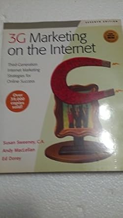 3g marketing on the internet third generation internet marketing strategies for online success 1st edition