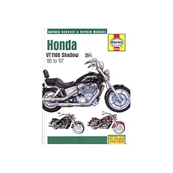 honda shadow 1100 8598 1st edition haynes 1563923130, 978-1563923135