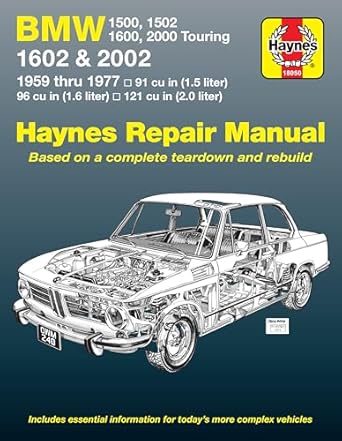 bmw 1500 thru 2002 haynes repair manuals 1st edition haynes ,peter strasman 0856962406, 978-0856962400