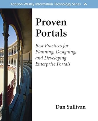 proven portals best practices for planning designing and developing enterprise portals best practices for