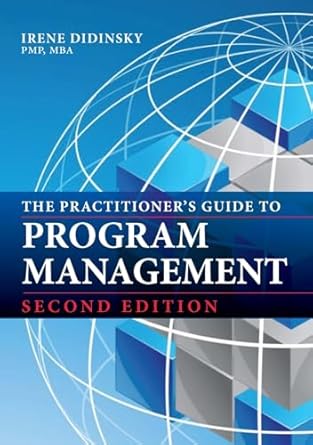 the practitioners guide to program management 1st edition irene didinsky mba 1604272074, 978-1604272079
