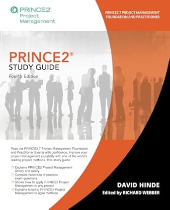 prince2 study guide update for prince2 7 project management 1st edition david hinde 0995527547, 978-0995527546