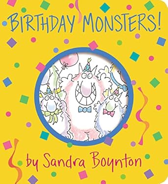 birthday monsters 1st edition sandra boynton 1665925108, 978-1665925105