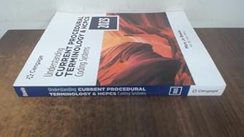 understanding current procedural terminology and hcpcs coding systems 1st edition mary jo bowie 0357932455,