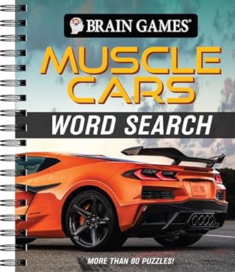 brain games muscle cars word search more than 80 puzzles 1st edition publications international ltd ,brain