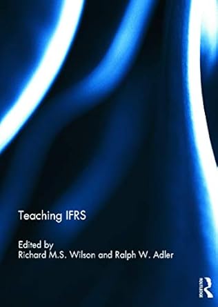 teaching ifrs 1st edition richard m s wilson ,ralph adler 0415685559, 978-0415685559