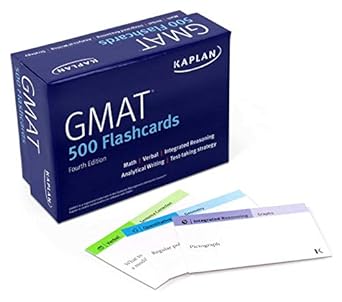 gmat flashcards 1st edition kaplan test prep 1506248438, 978-1506248431