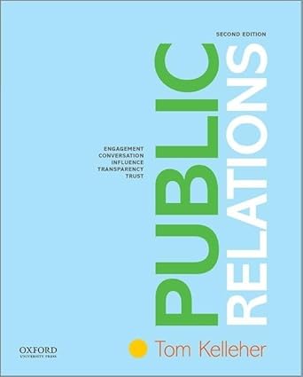 public relations 1st edition tom kelleher 0190925094, 978-0190925093