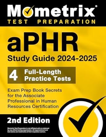aphr study guide 2024 2025 4 full length practice tests exam prep book secrets for the associate professional
