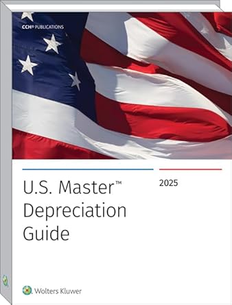 u s master depreciation guide 1st edition wolters kluwer us editorial staff 0808060511, 978-0808060512