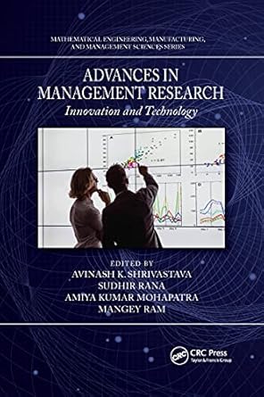 advances in management research 1st edition avinash k shrivastava ,sudhir rana ,amiya kumar mohapatra ,mangey
