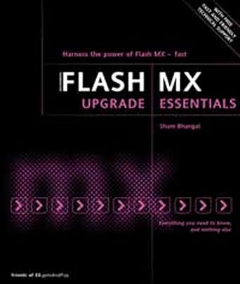 macromedia flash mx upgrade essentials 1st edition sham bhangal 1903450764, 978-1903450765