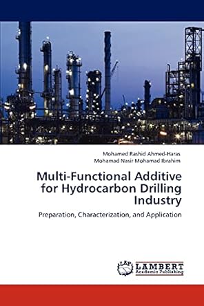 multi functional additive for hydrocarbon drilling industry preparation characterization and application 1st