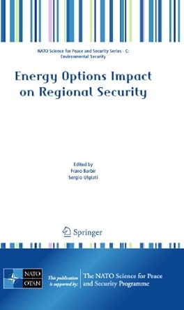 energy options impact on regional security 1st edition frano barbir ,sergio ulgiati 9048195640, 978-9048195640