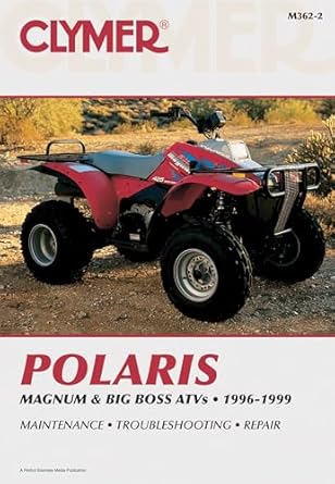clymer polaris magnum and big boss atvs 1996 1999 1st edition penton staff 1599692244, 978-1599692241